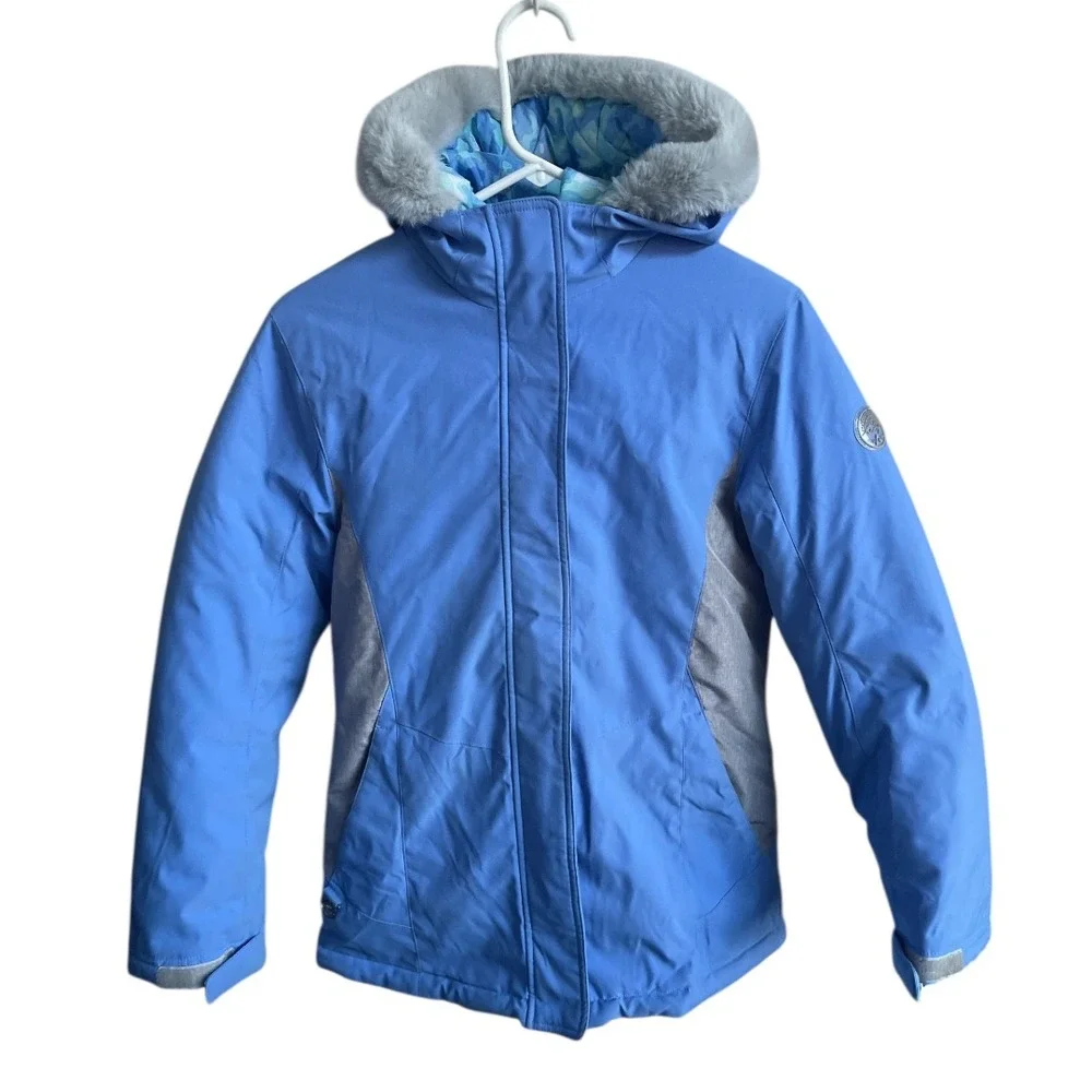 Gerry Youth 3 in 1 Systems Ski Jacket‎ Light Blue Girls Size 14 16